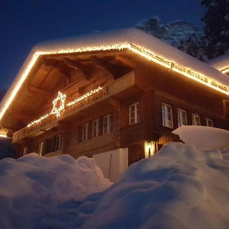 Chalet Bei Der Arve Grindelwald Exteriör bild
