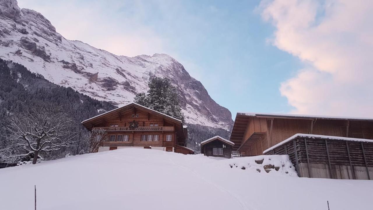 Chalet Bei Der Arve Grindelwald Exteriör bild