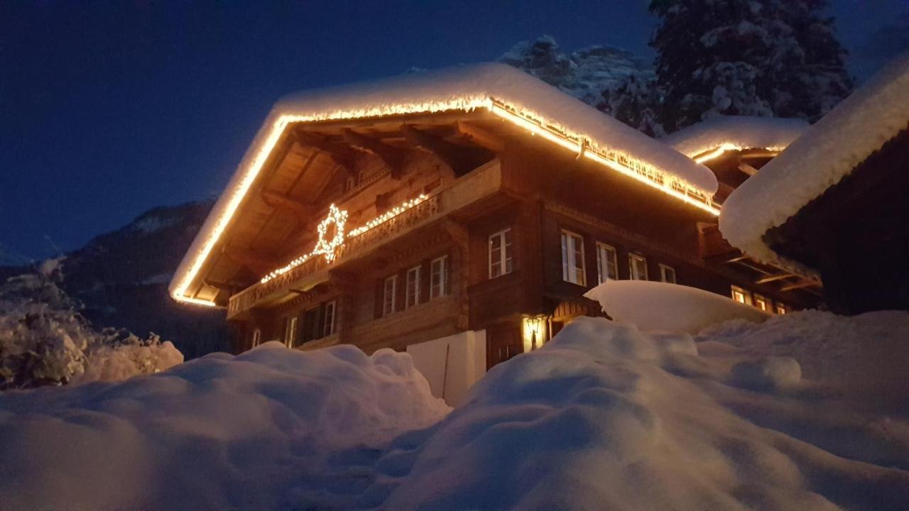 Chalet Bei Der Arve Grindelwald Exteriör bild