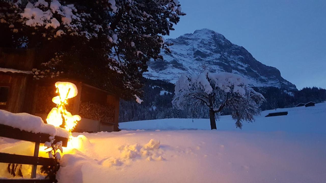 Chalet Bei Der Arve Grindelwald Exteriör bild
